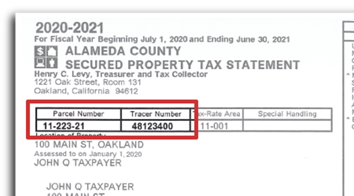 how do i find my property tax id number